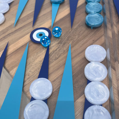 DELUXE BACKGAMMON SET